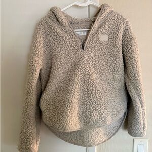 Abercrombie Kids Beige Sherpa Jacket
